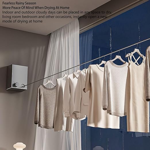 Retractable and Invisible Clothesline