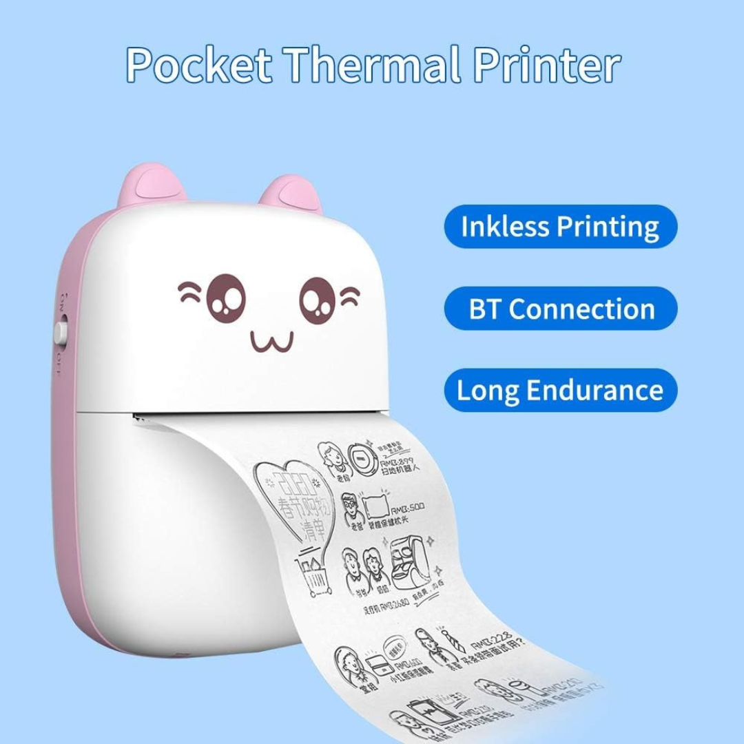 Portable Mini Pocket Printer