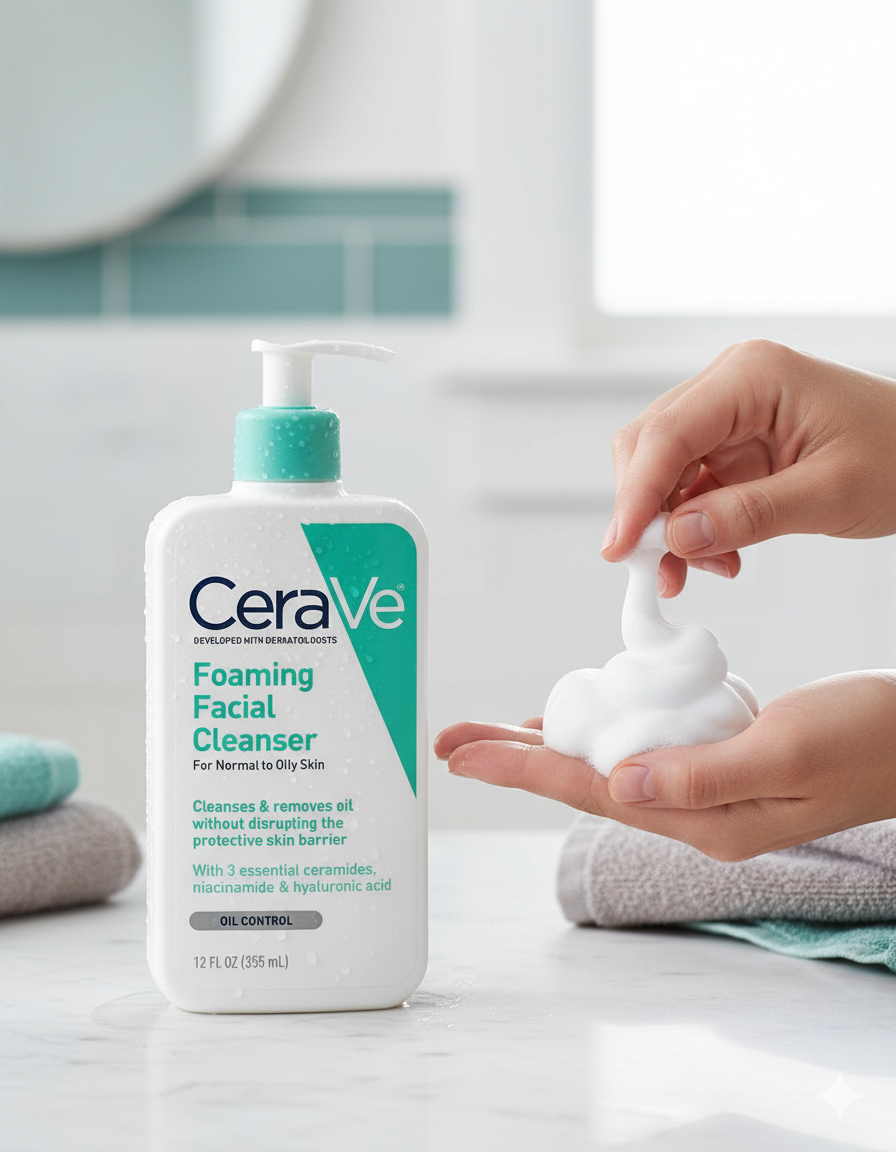CeraVe -Foaming Facial Cleanser