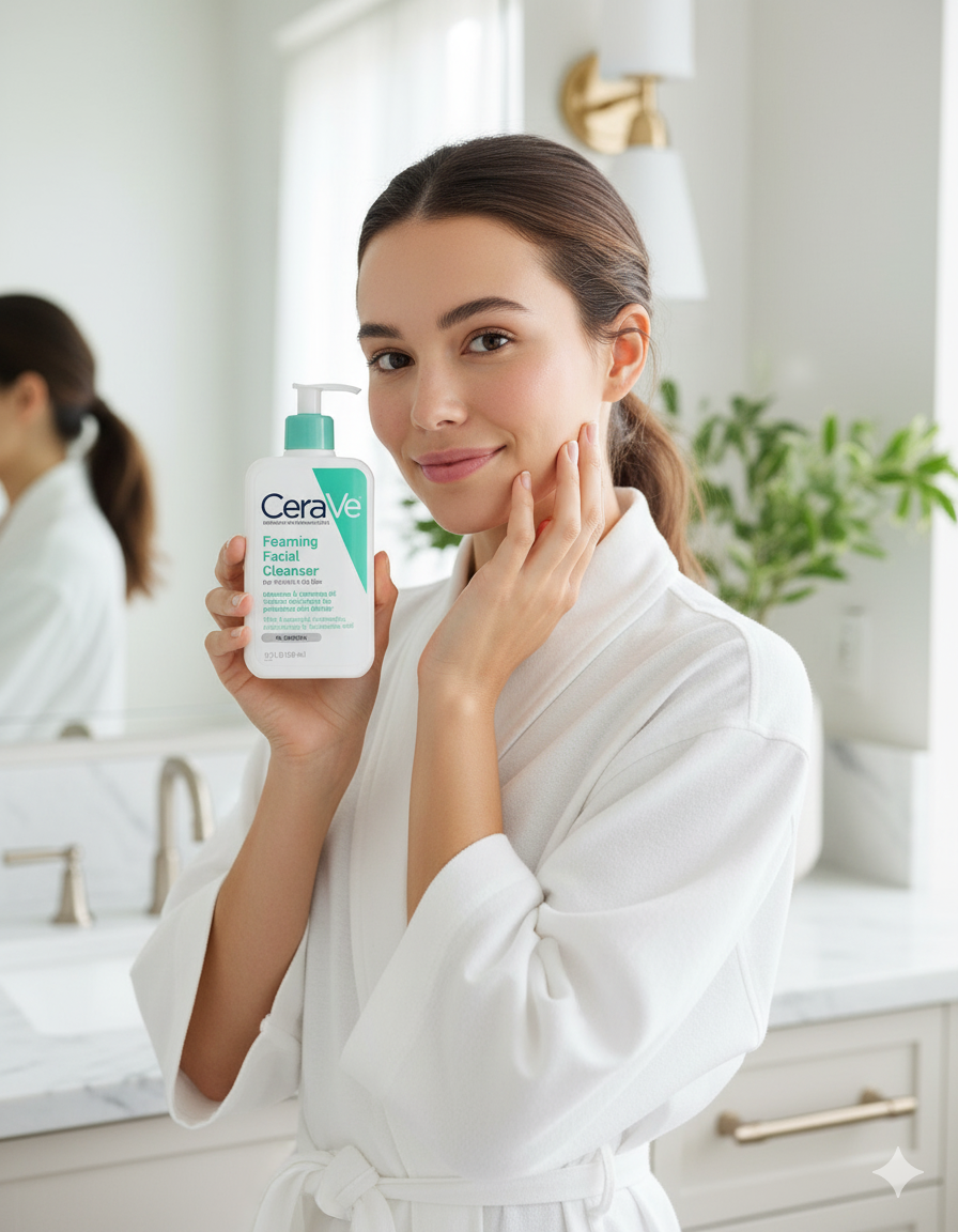 CeraVe -Foaming Facial Cleanser