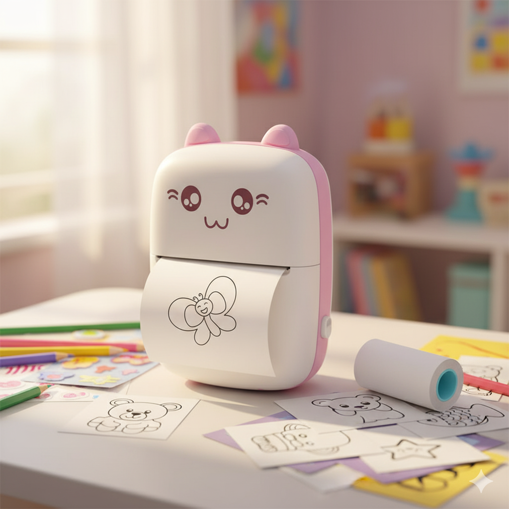 Portable Mini Pocket Printer