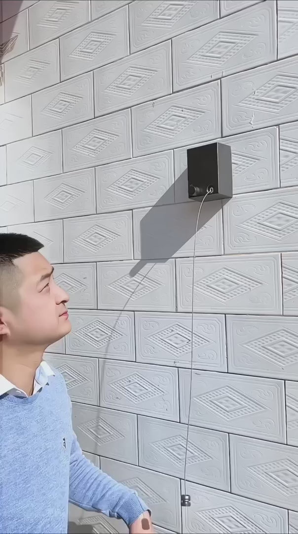 Retractable and Invisible Clothesline