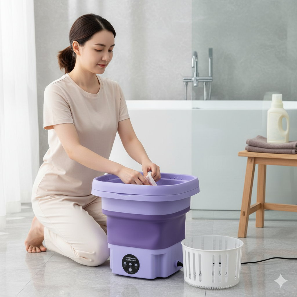 Mini Folding Washing Machine